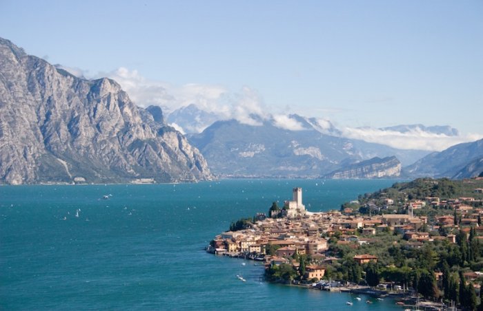 A view from Lake Garda