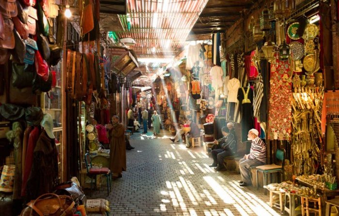 The magic of the souks in Marrakech