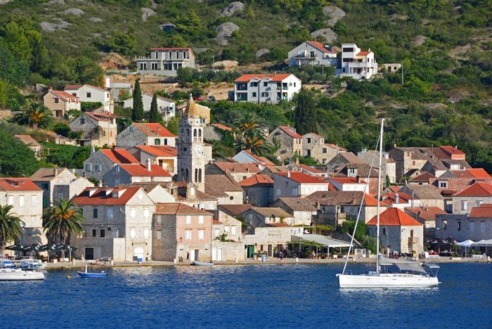 Croatian island of Vis