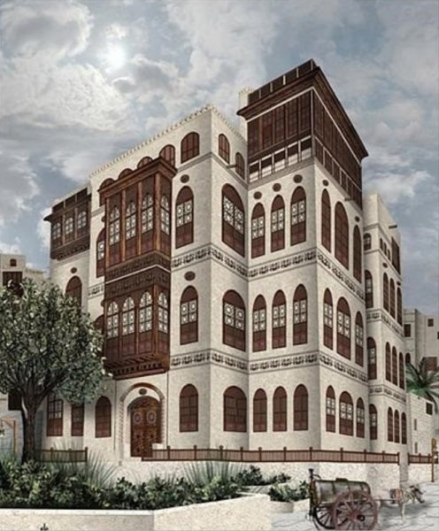 The house of Nassif was the residence of King Abdulaziz