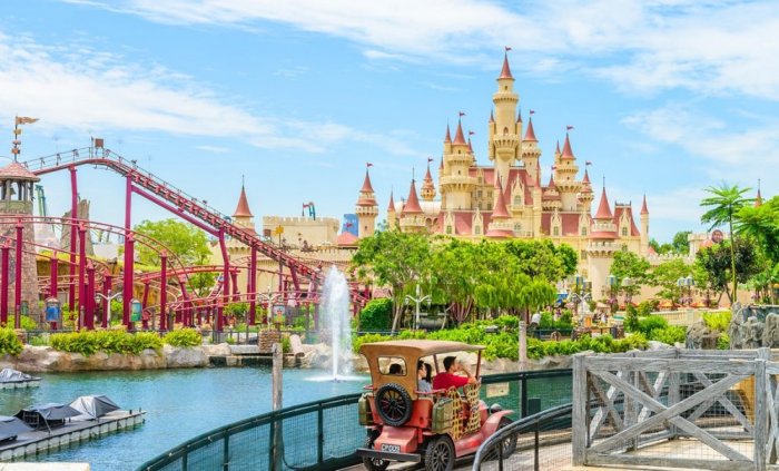 Includes some of the most beautiful amusement parks in Singapore.