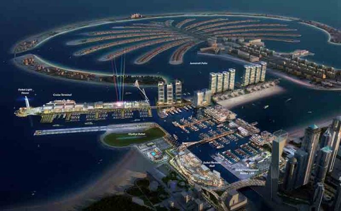 Dubai Harbor ... the largest yacht harbor in the Middle East and North Africa