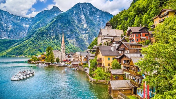 A picturesque nature in Austria