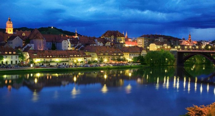 The beautiful city of Maribor