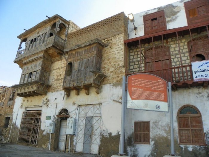 Yanbu's historical city center in Yanbu al-Bahr
