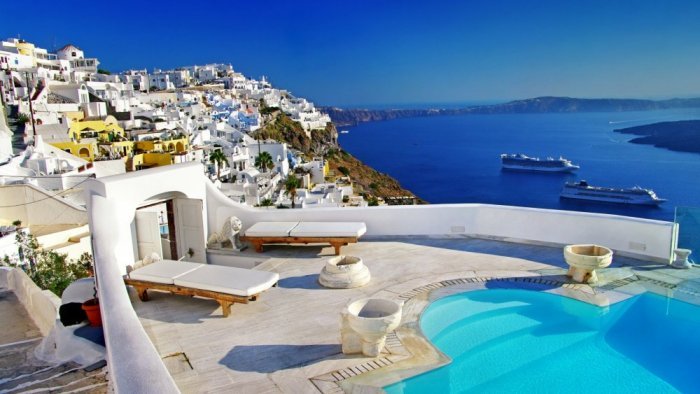 Santorini is in Greece