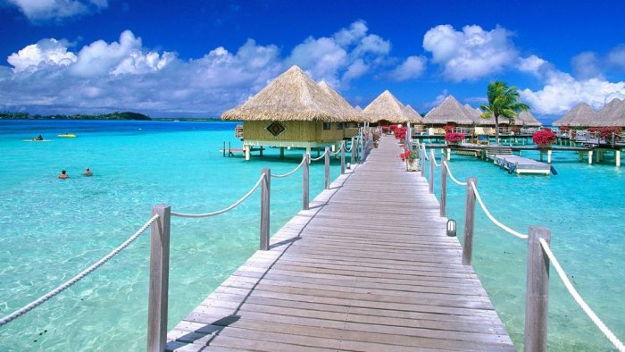 The charm of a vacation in Tahiti