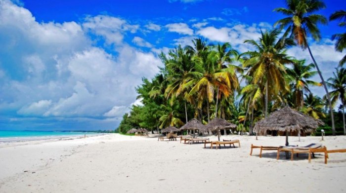 The scenic beaches of Tanzania