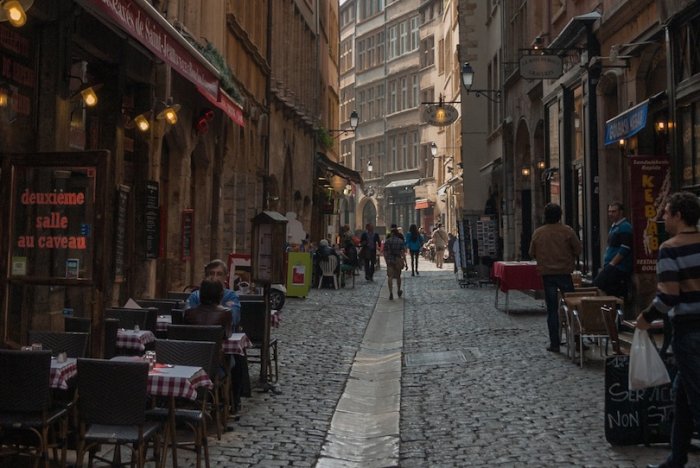 Saint-Jean Street in Lyon