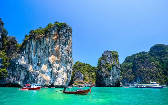 One of the most beautiful islands of Thailand in the Andaman Sea