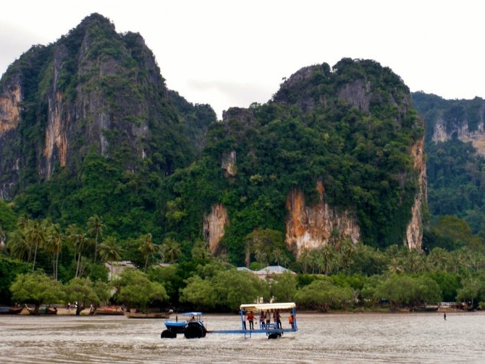 Railay is among the most beautiful tourist destinations when traveling to Thailand