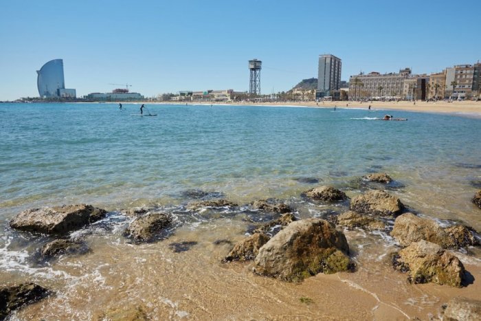 Barcelona is the most beautiful beach city in Europe