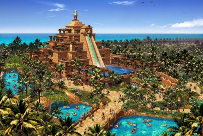 A world of entertainment in Aquaventure Dubai