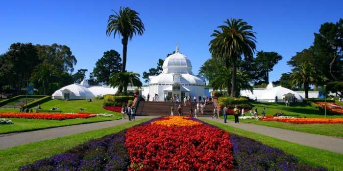 Conservatory of Flowers in San Francisco, California
