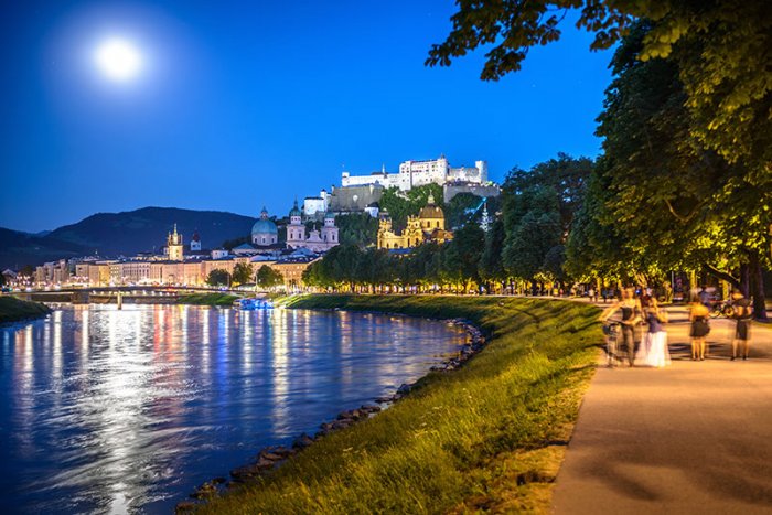 Salzburg captivates its visitors with its rich cafes and sweets