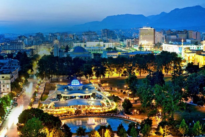 Albanian capital, Tirana