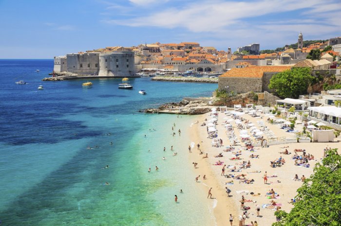 The pleasure of tourism in the city of Dubrovnik