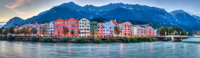 Innsbruck is the capital of the Alps