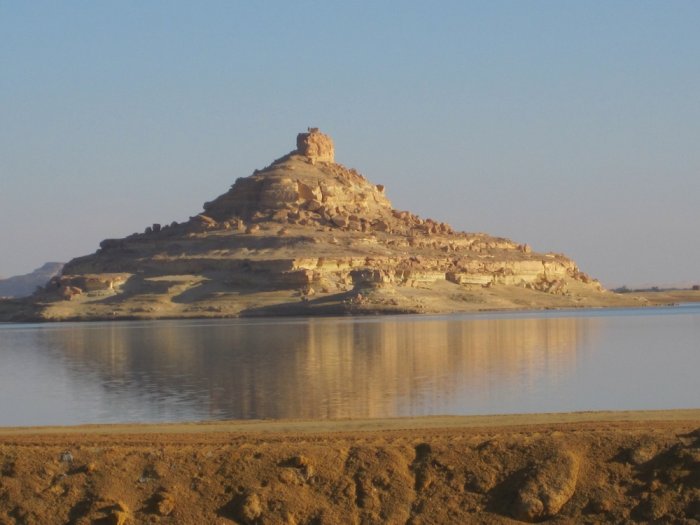 Siwa Oasis in the Western Desert, it is not only a beautiful green oasis in the barren desert