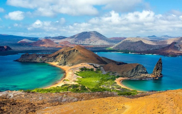 Charming natural terrain in Galapagos