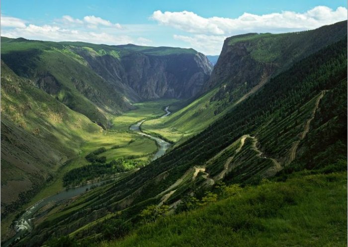 The beauty of nature in the Altai Mountains