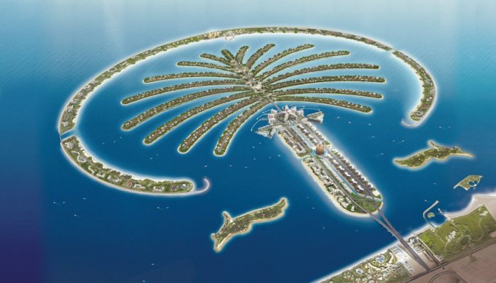 The Palm Jumeirah Island is a testament to human excellence
