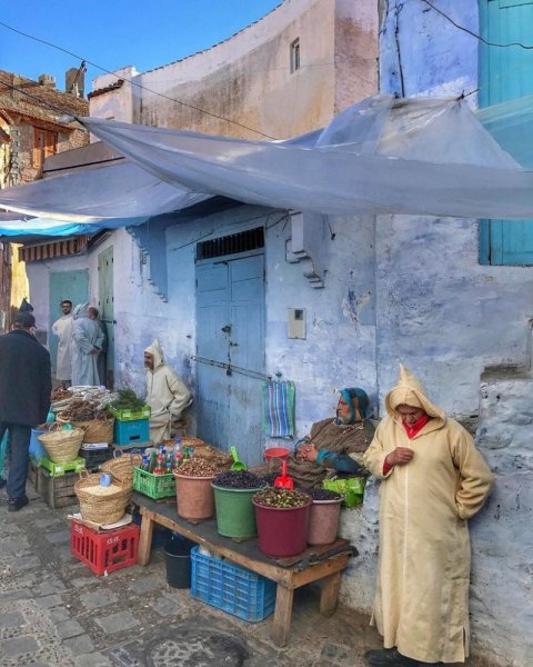 Heritage and popular places in the city of Chefchaouen