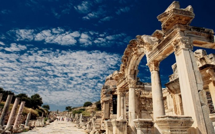 Ephesus is one of the most famous historical European cities and one of the most important ancient Greek cities