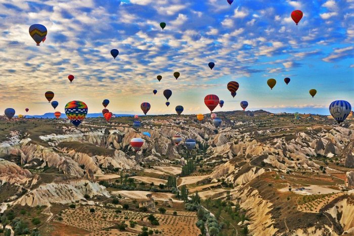 The city of Cappadocia