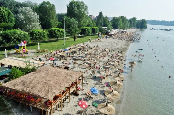 Beaches for recreation in Novi Sad