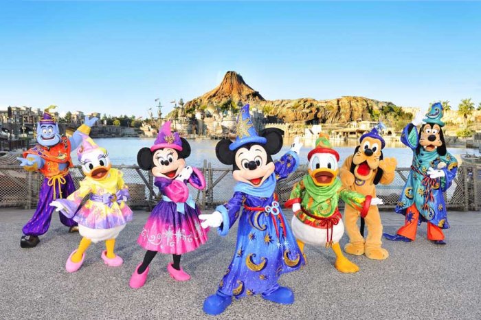 Disney characters in Tokyo Disney C.