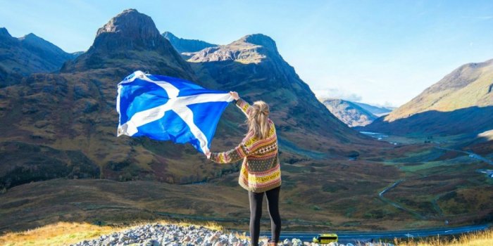 Scotland for a holiday vacation in the winter season