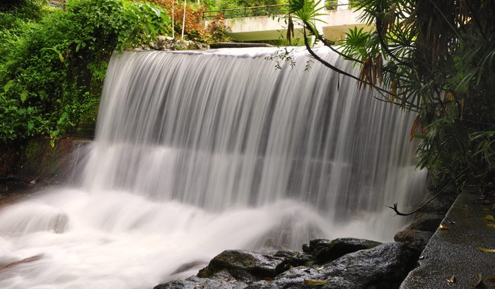 Waterfalls near Penang Botanical Gardens