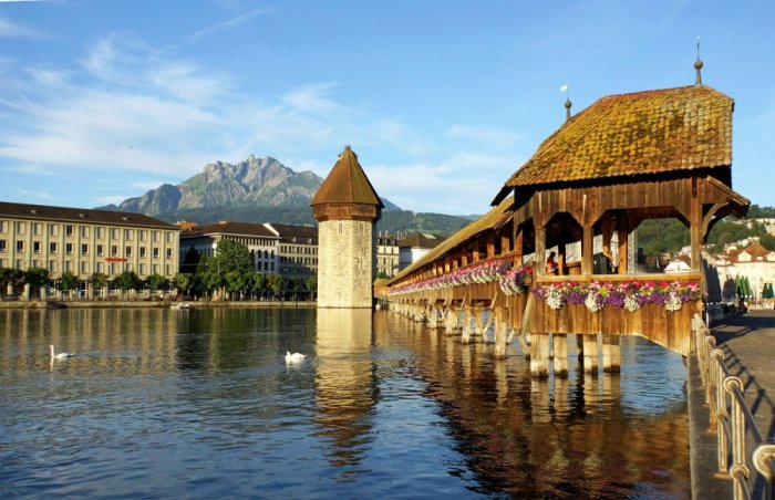 Chapel Bridge in Lucerne