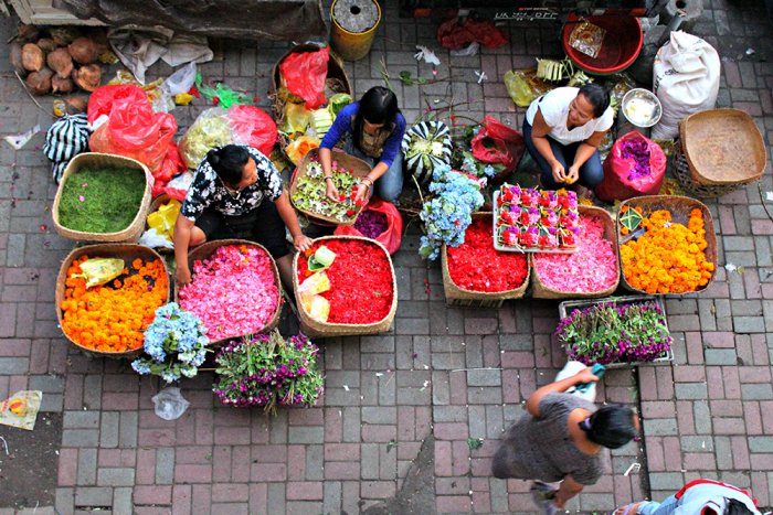 Traditional markets in Ubud