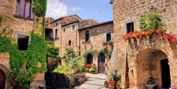 The magic of the italyn countryside in Tuscany