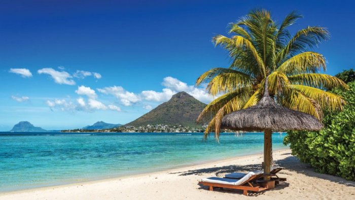 The island of Mauritius is a very good choice as it is home to many charming sandy beaches