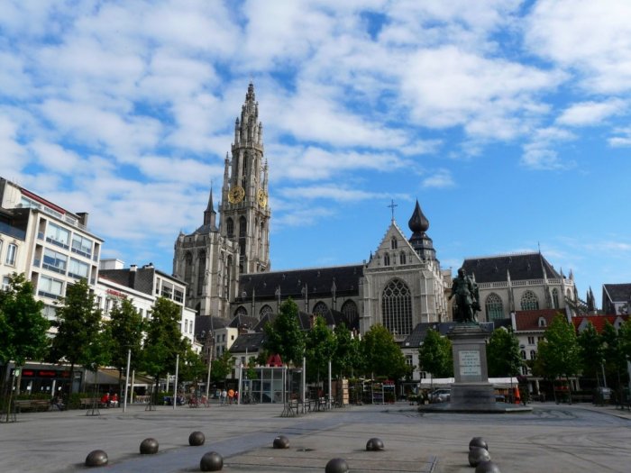 Unique architectural landmarks in Antwerp