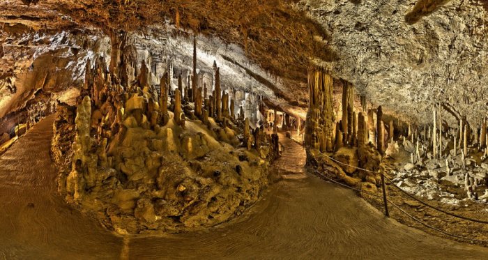 From the Skokjan Caves in Slovenia
