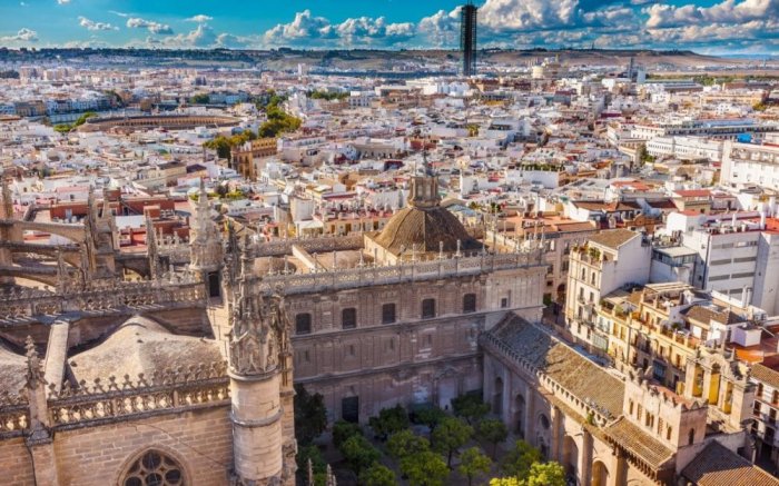 The historic city of Seville