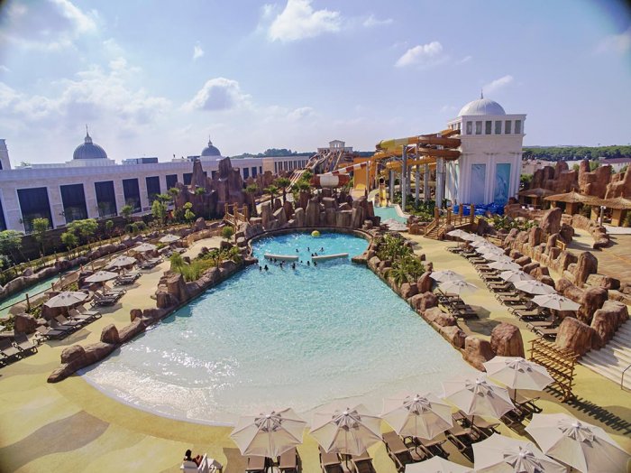 The Land of Legends Theme Park .. in the Belek area of ​​Antalya