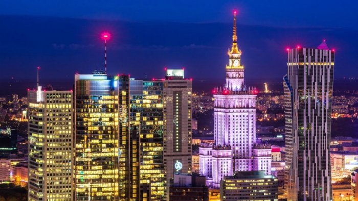 The capital, Warsaw.