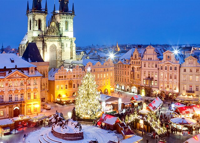 Winter fun in Prague