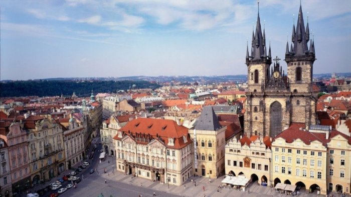 The splendor of architecture in Prague
