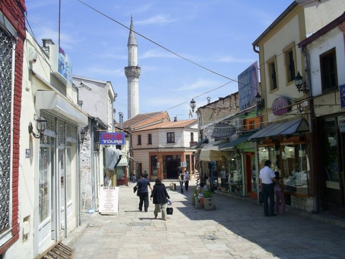 The old bazaar in Skopje
