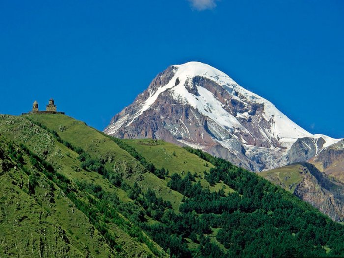 A breathtaking beauty on Mount Kazbek