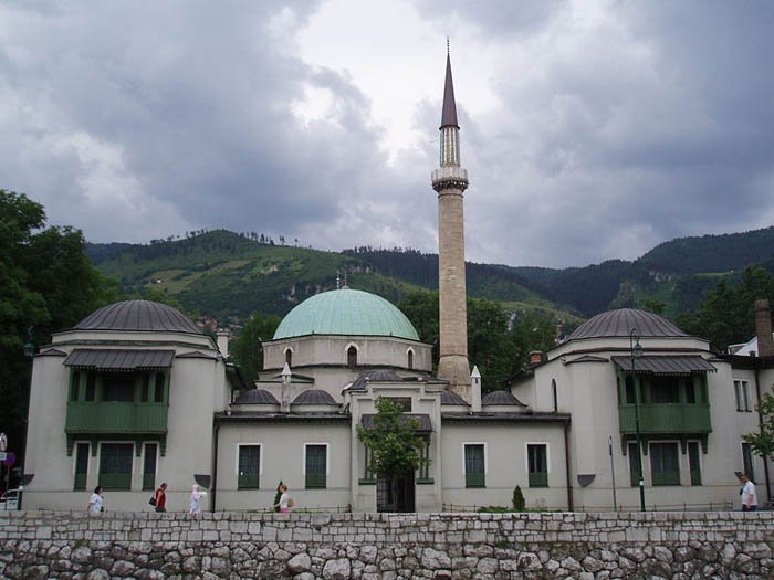 Gazi Huserev Mosque in Sarajevo
