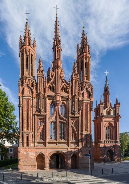 Saint Ann's Cathedral in Vilnius