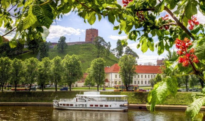 The magic of the city of Vilnius