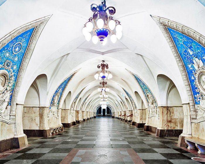 Check out Russian metro stations